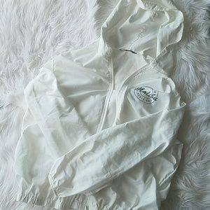 White Brandy Melville Windbreaker 🥛